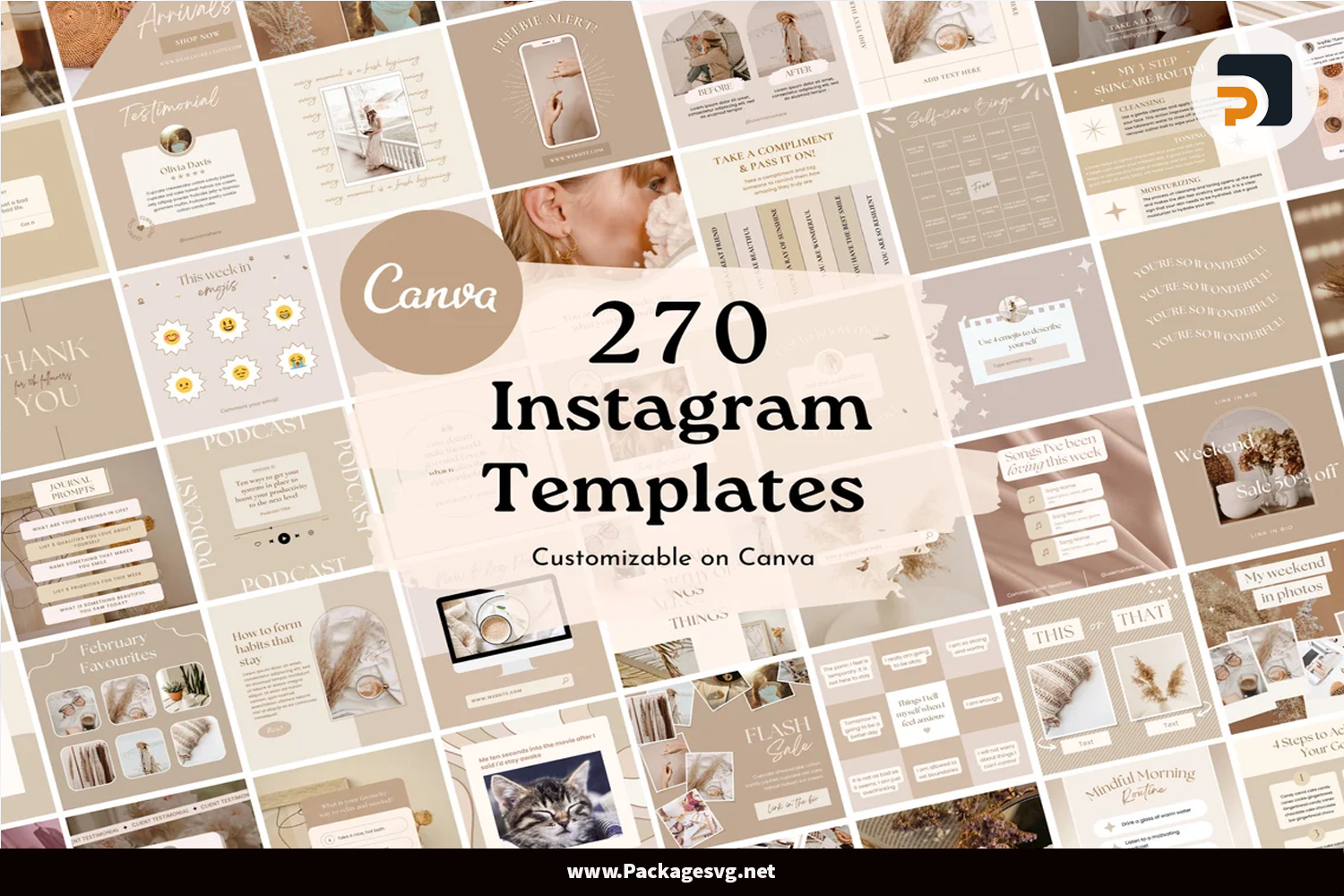 270 Instagram Templates