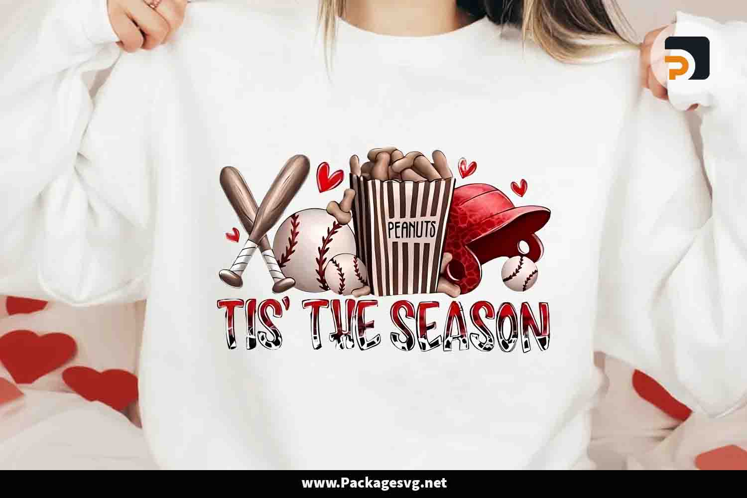 Baseball Tis' The SeaSon PNG