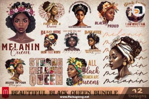 Beautiful Black Queen Bundle