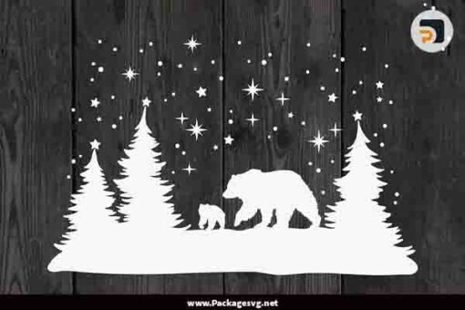 Christmas Bears SVG