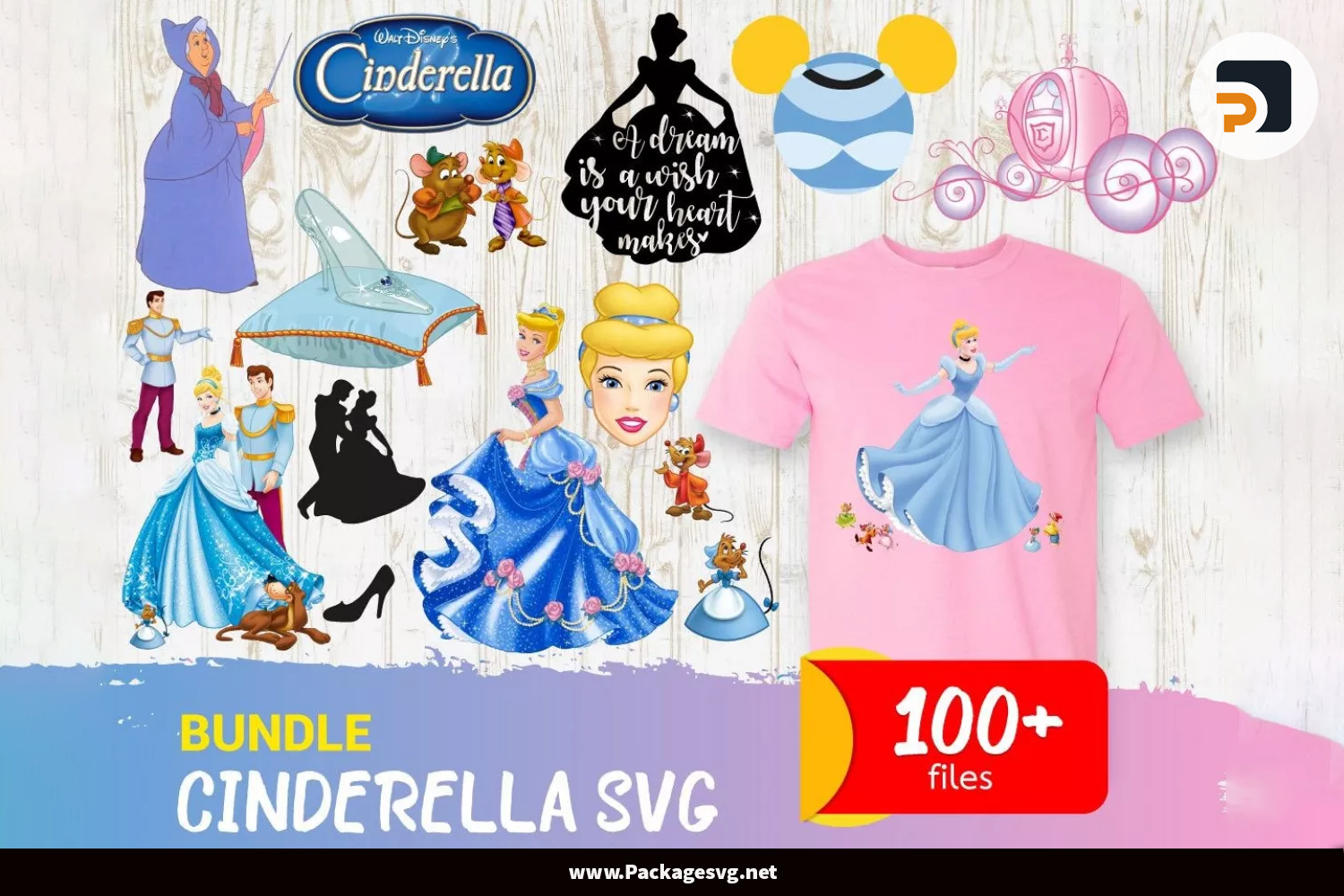 Cinderella SVG Bundle