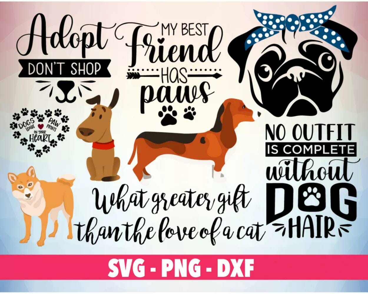 100+ Designs SVG PNG DXF Digital Download||||