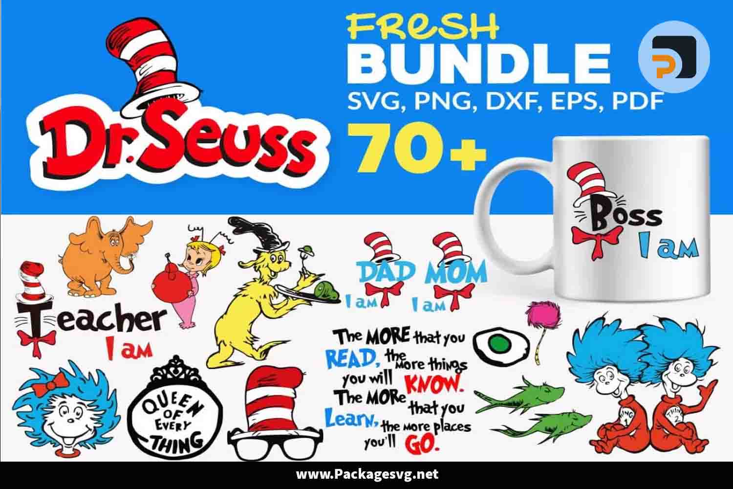 Dr. Seuss SVG Bundle