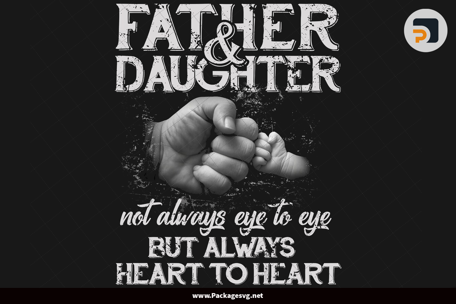 Father And Daughter Forever Linked Together PNG