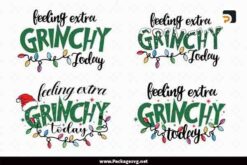 Feeling Extra Grinch Today SVG PNG EPS DXF PDF JPG AI Digital Download LB67OBMI|||
