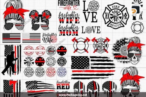 Firefighter SVG Bundle