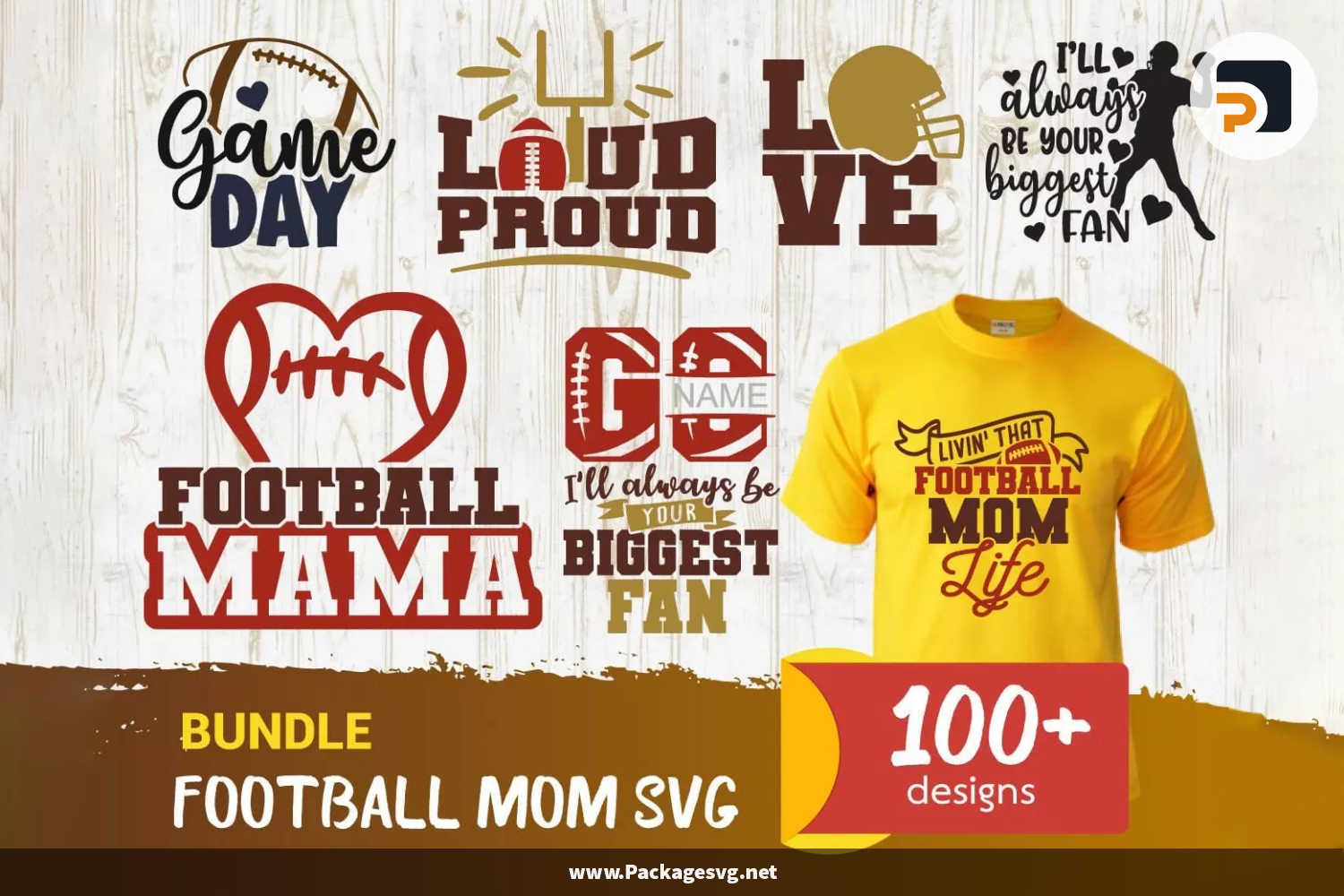 Football Mom SVG Bundle