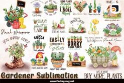 Gardener Sublimation Bundle