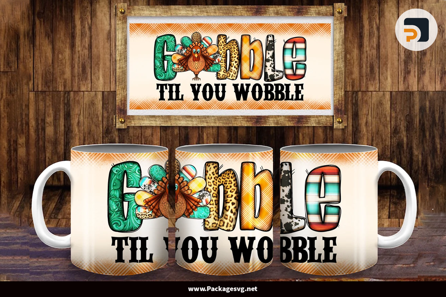 Gobble Till You Wobble PNG