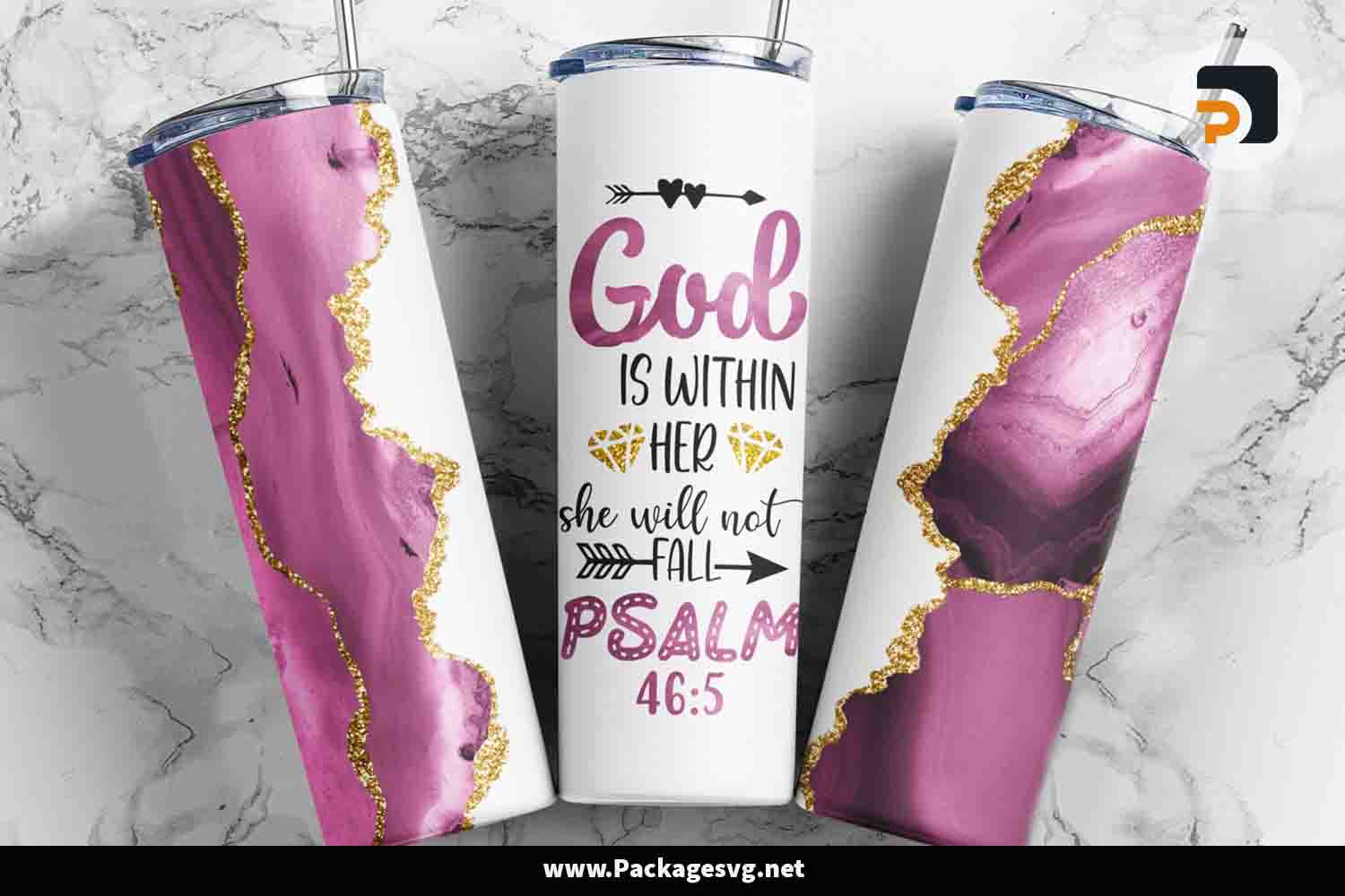 God is Within Her Sublimation PNG
