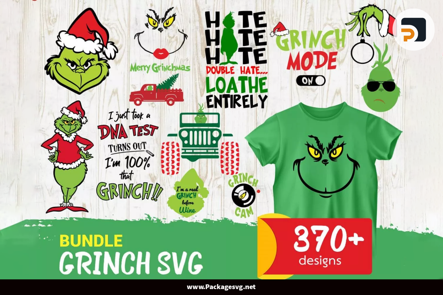 Grinch Mega Bundle SVG PNG EPS PDF