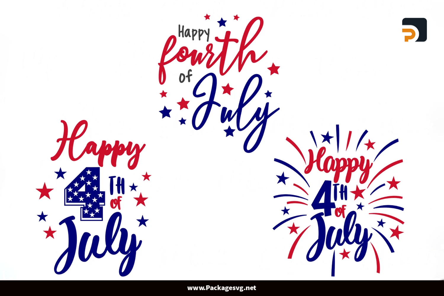 Happy 4th Of July SVG