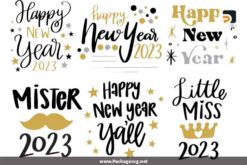 Happy New Year 2023 SVG Bundle
