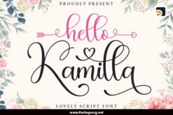 Hello Kamilla Font OTF TTF File Digital Download||||||