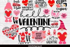 Hello Valentine SVG Bundle