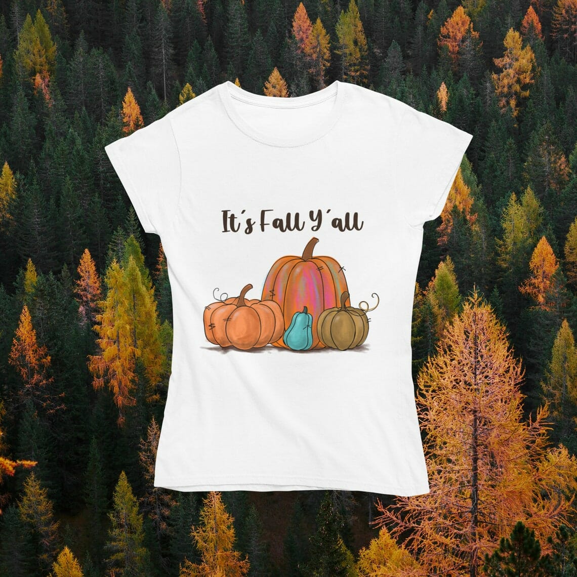 Printable on T-Shirt|It's Fall Y'all Sublimation PNG