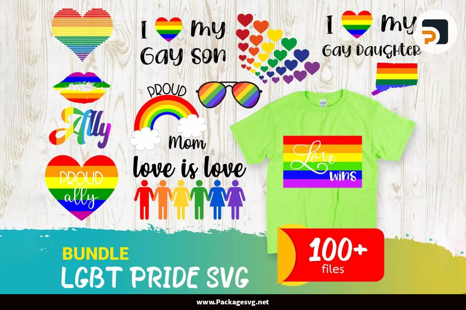 LGBT Pride SVG Bundle