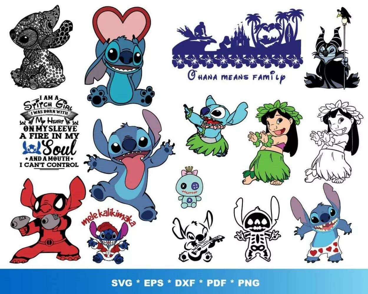200+ Design Cartoon SVG PNG EPS DXF PDF Digital Download|||||||