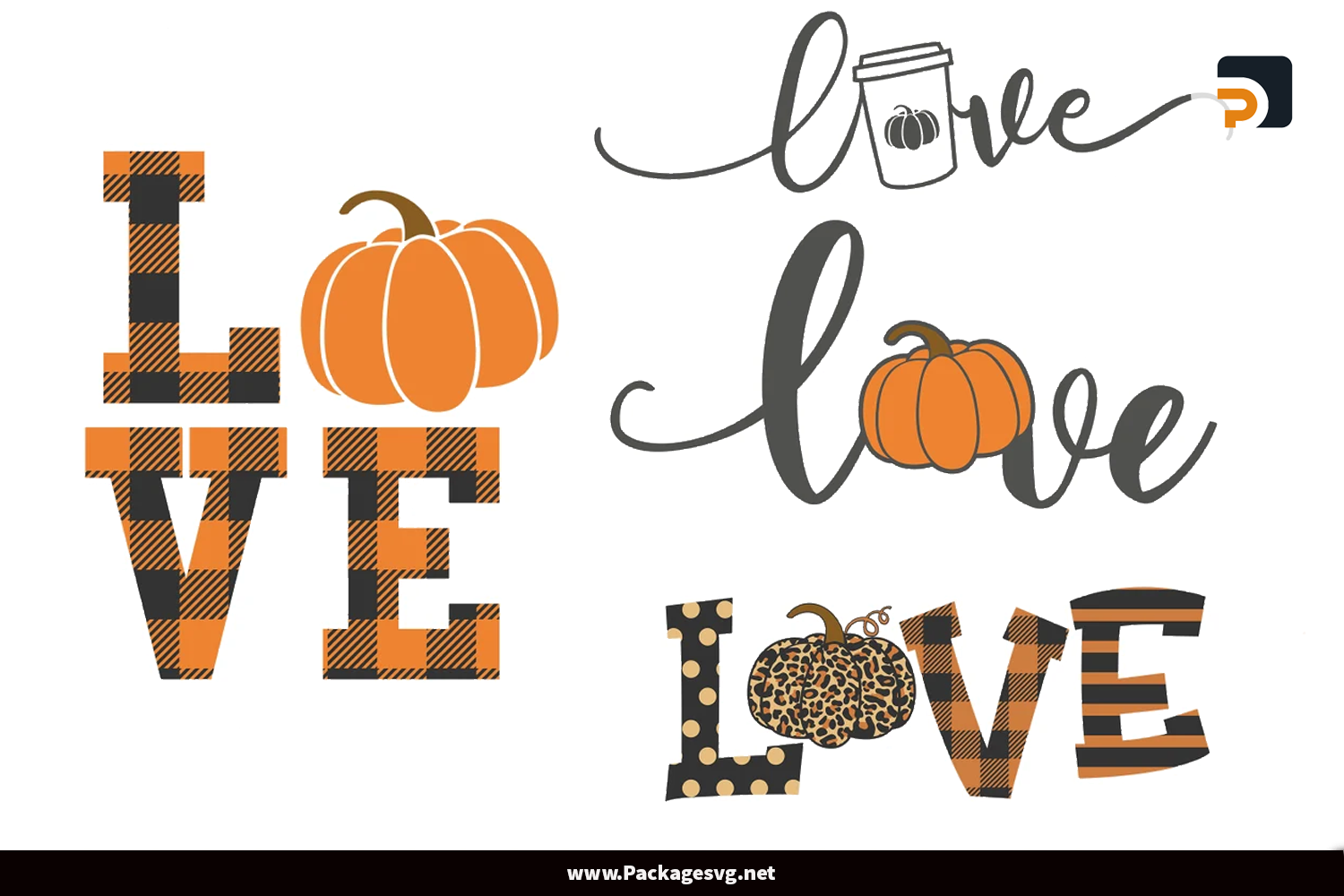 Love Fall SVG
