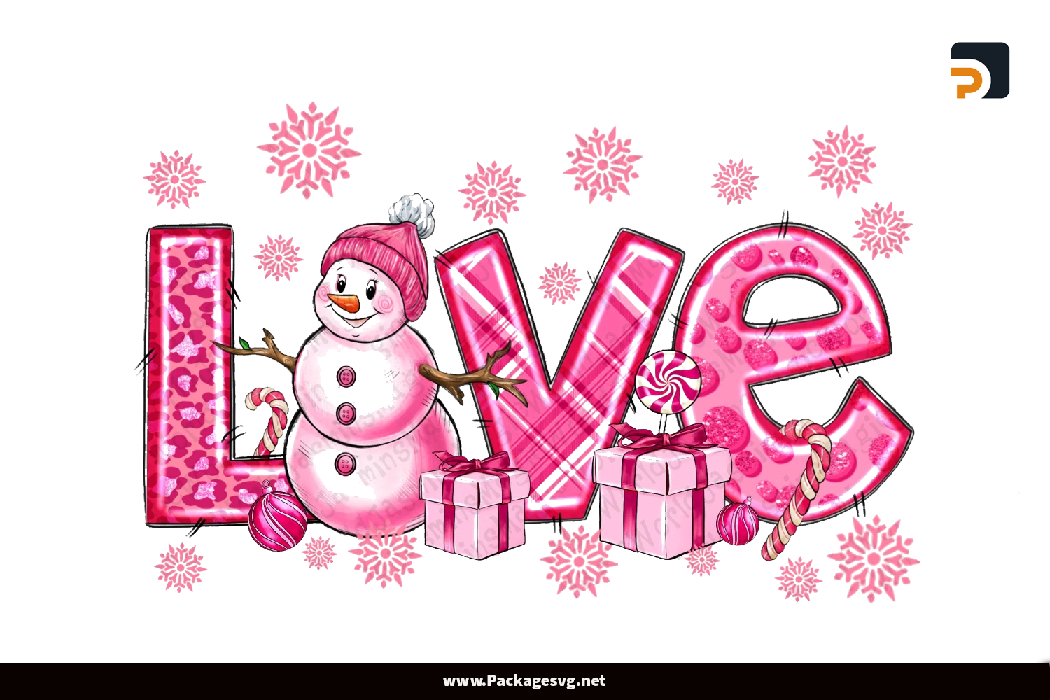 Love Pink Christmas Snowman PNG Sublimation Design Digital Download||||Love Pink Christmas Snowman PNG Sublimation Design Digital Download