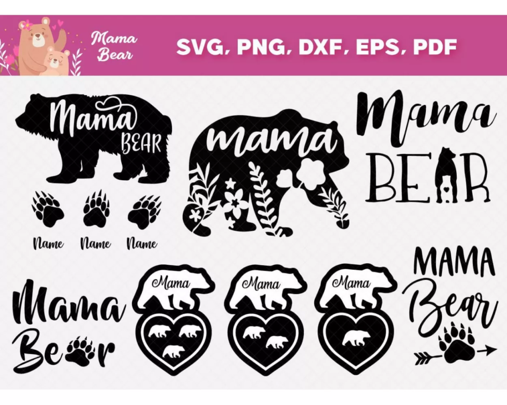 50 Files SVG PNG EPS DXF PDF Digital Download||||||||