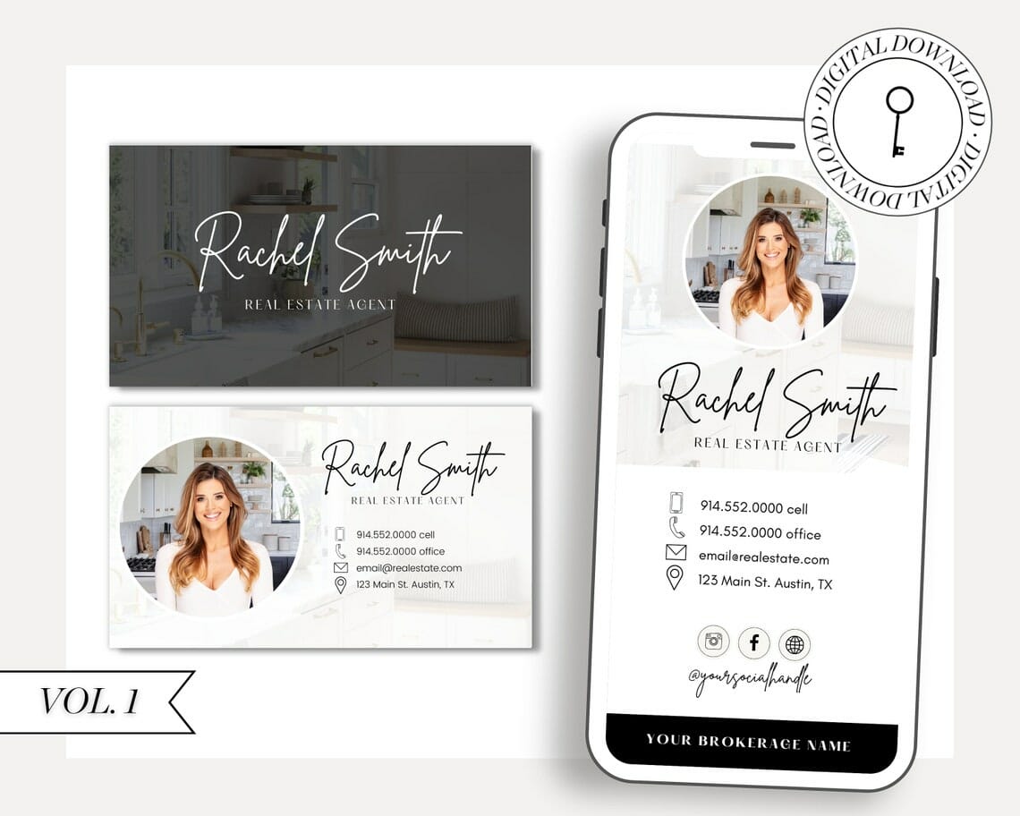 Business Card By Canva Template |||||||