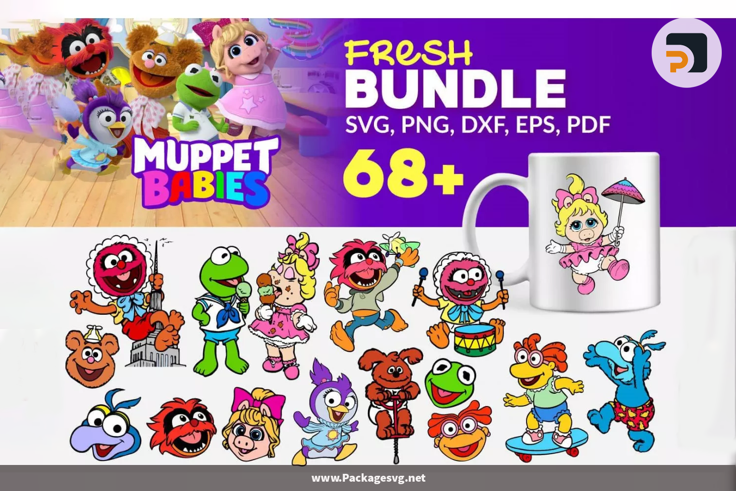 Muppet Babies SVG Bundle