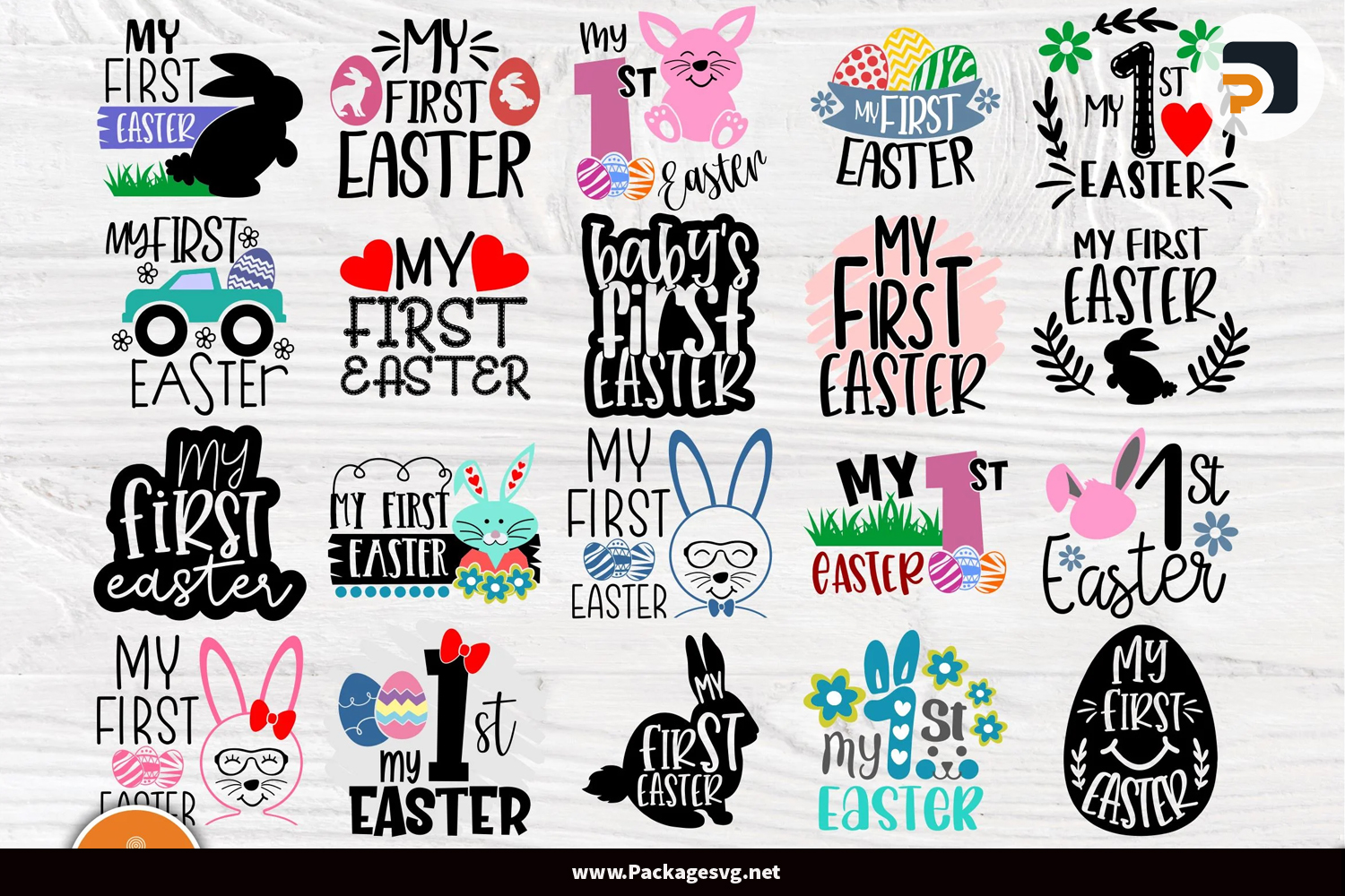 My First Easter SVG Bundle