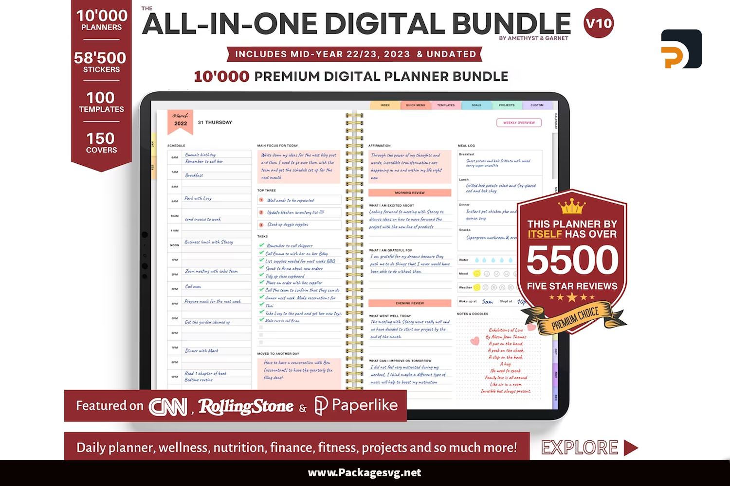 |Premium Digital Planner Bundle