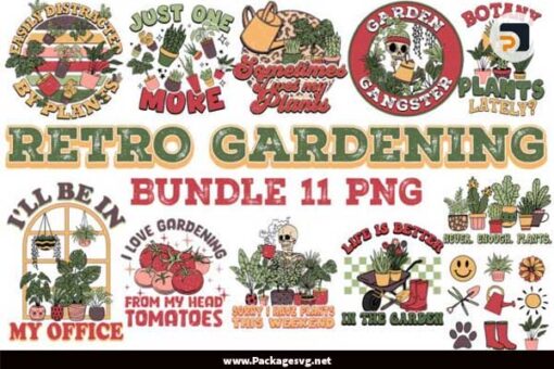 Retro Gardening Bundle