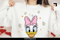 Star Daisy Flowers Duck SVG PNG Digital Download LEW5LPFI