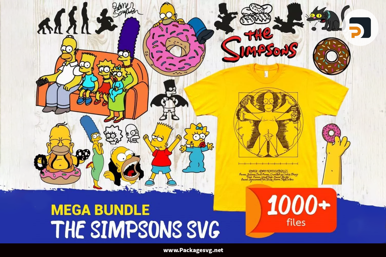 The Simpsons SVG Mega Bundle