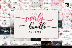 The Swirly Fonts Bundle