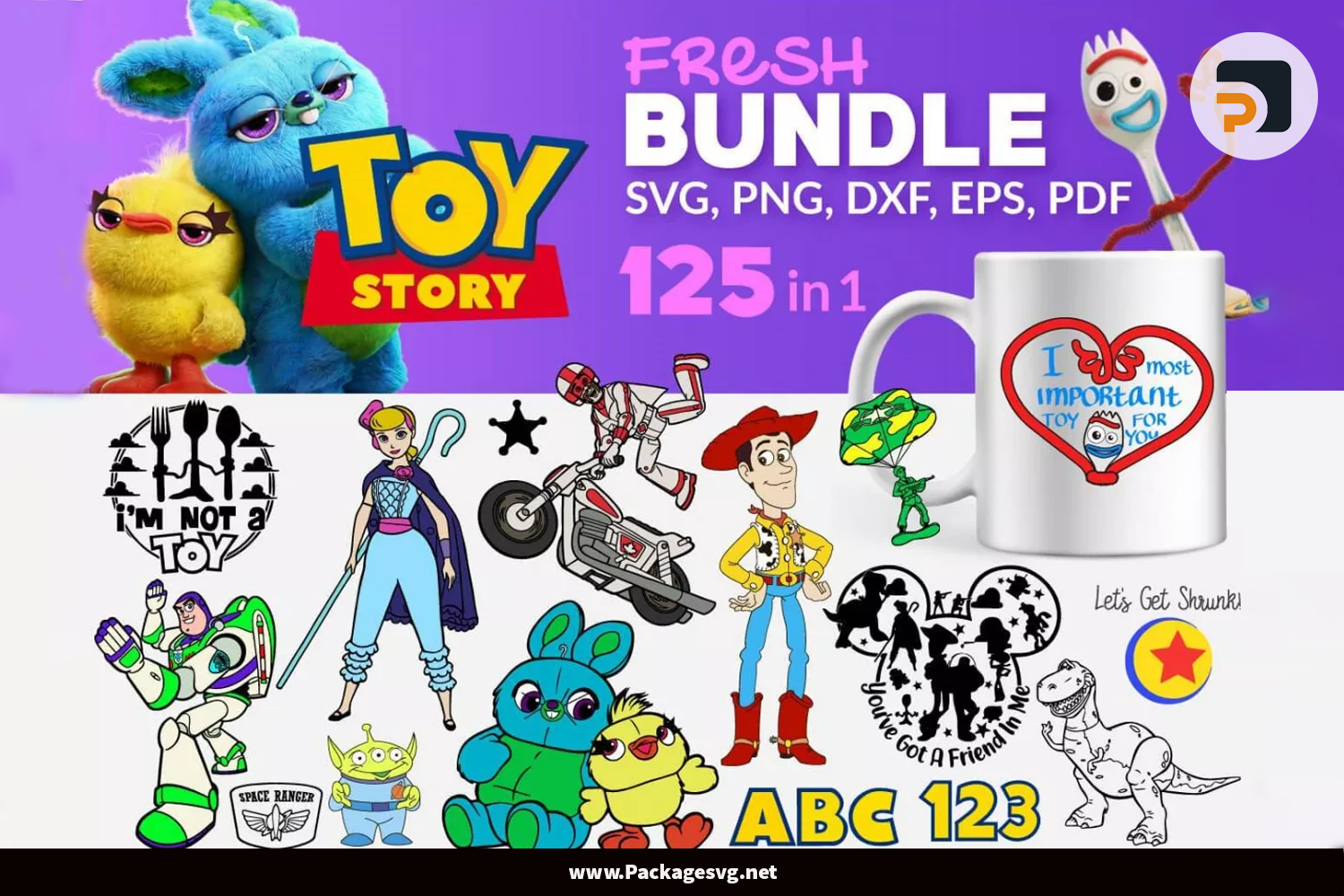 Toy Story SVG Bundle
