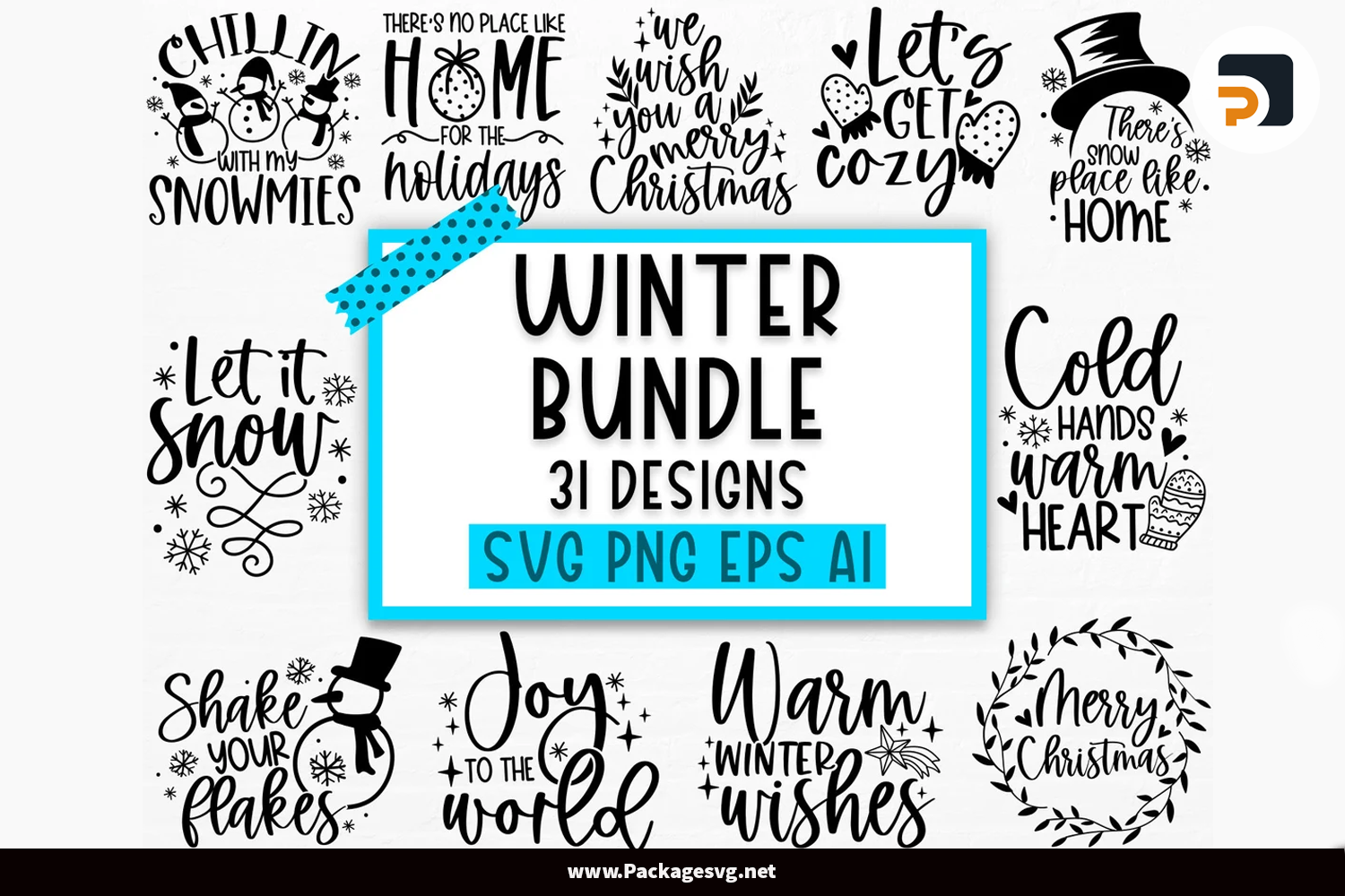  Winter SVG Bundle