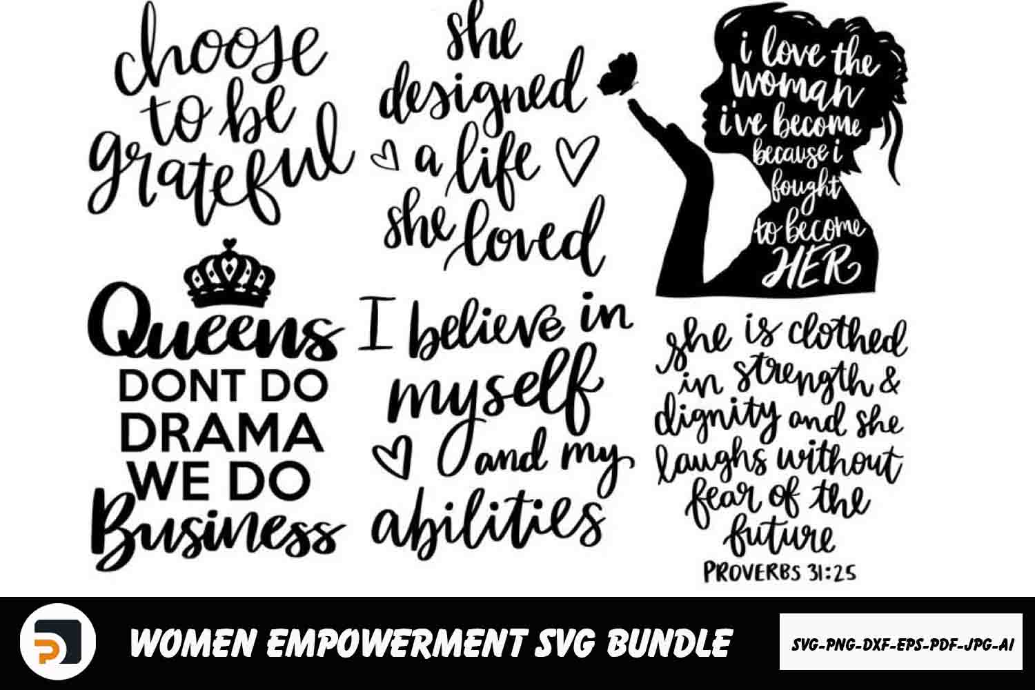 Women Empowerment Bundle SVG