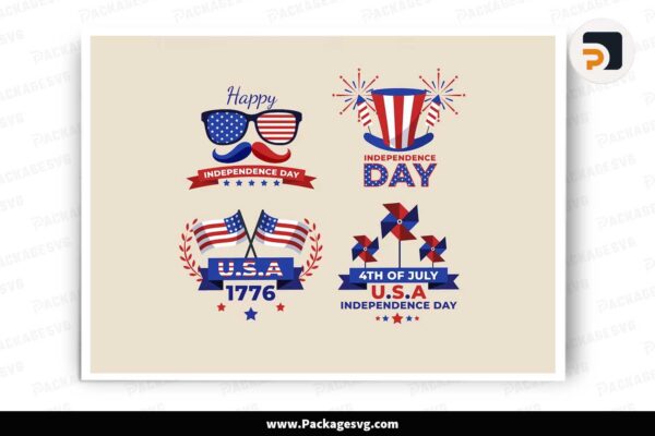 4th of July SVG Bundle, 4 America Shirt Designs Free Download