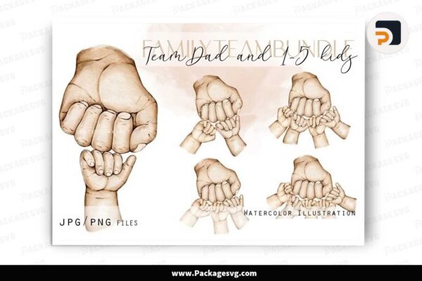 My Team Dad Bundle, Father's Day Designs Free Download