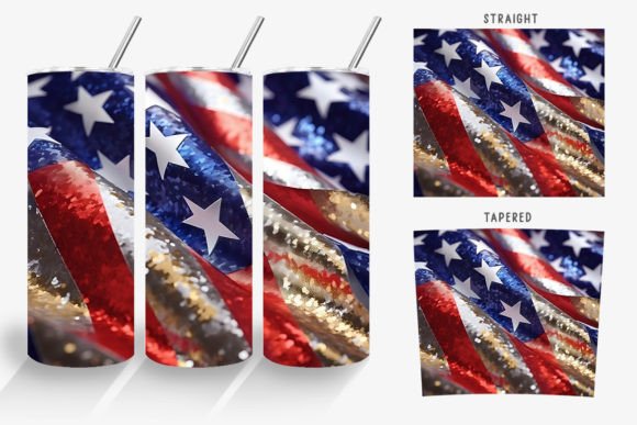 Sparkling-USA-Flag-4th-of-July-Tumbler-Graphics