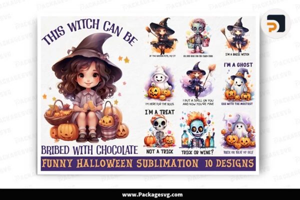 Funny Halloween Sublimation Bundle Free Download