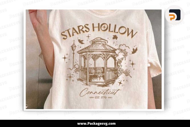 Stars Hollow PNG, Founded 1779 Shirt Design LN1DVMC3