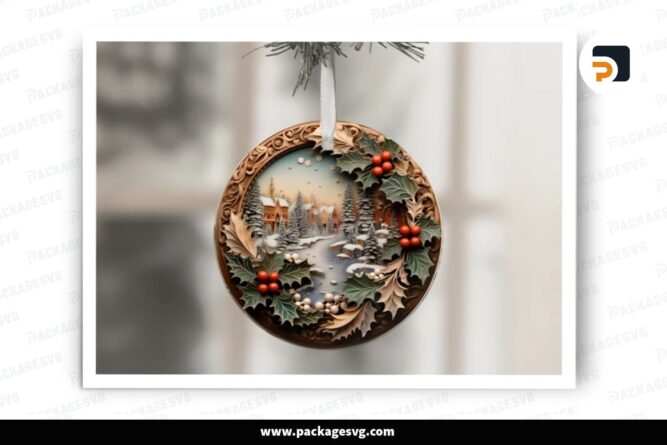 Xmas Ornaments PNG, Christmas Sublimation Digital Download LO8BTJVZ