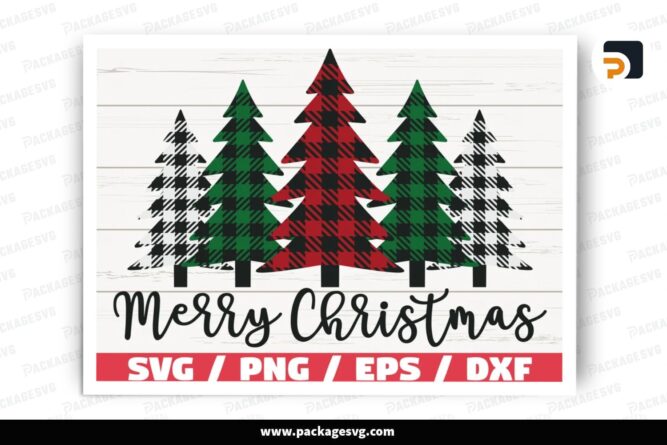 Christmas Tree, Merry Xmas SVG File Digital Design LPGEBLYE (2)