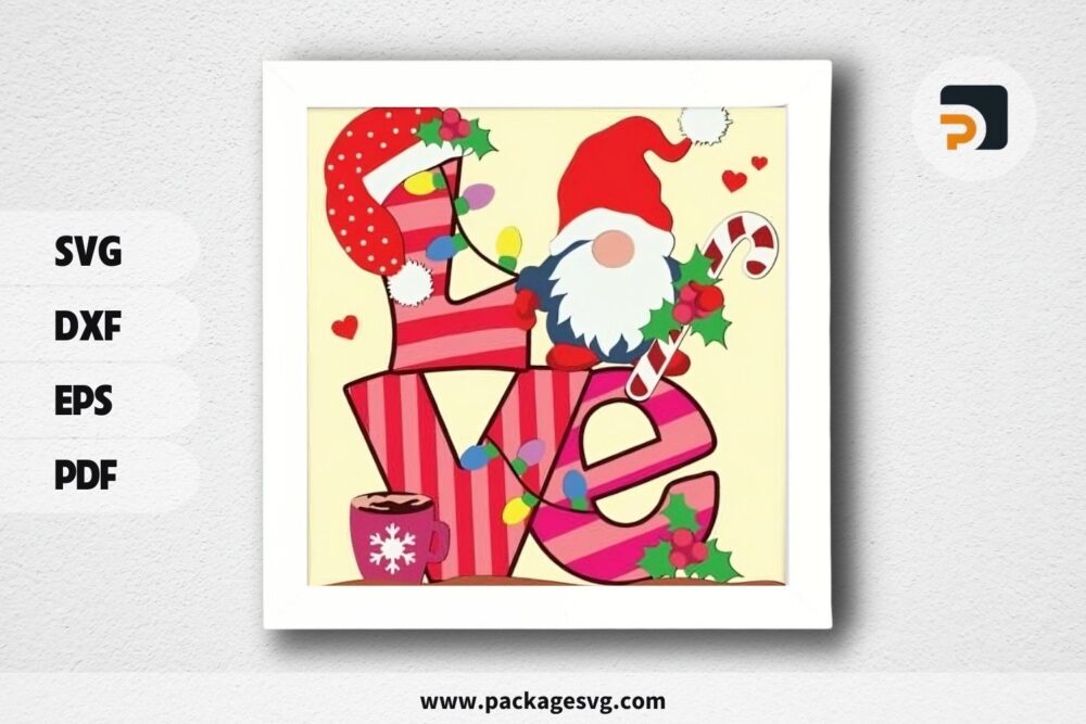 3D Love Gnome Shadowbox, Valentine SVG Paper Cut File LQEUBMY9 (1)