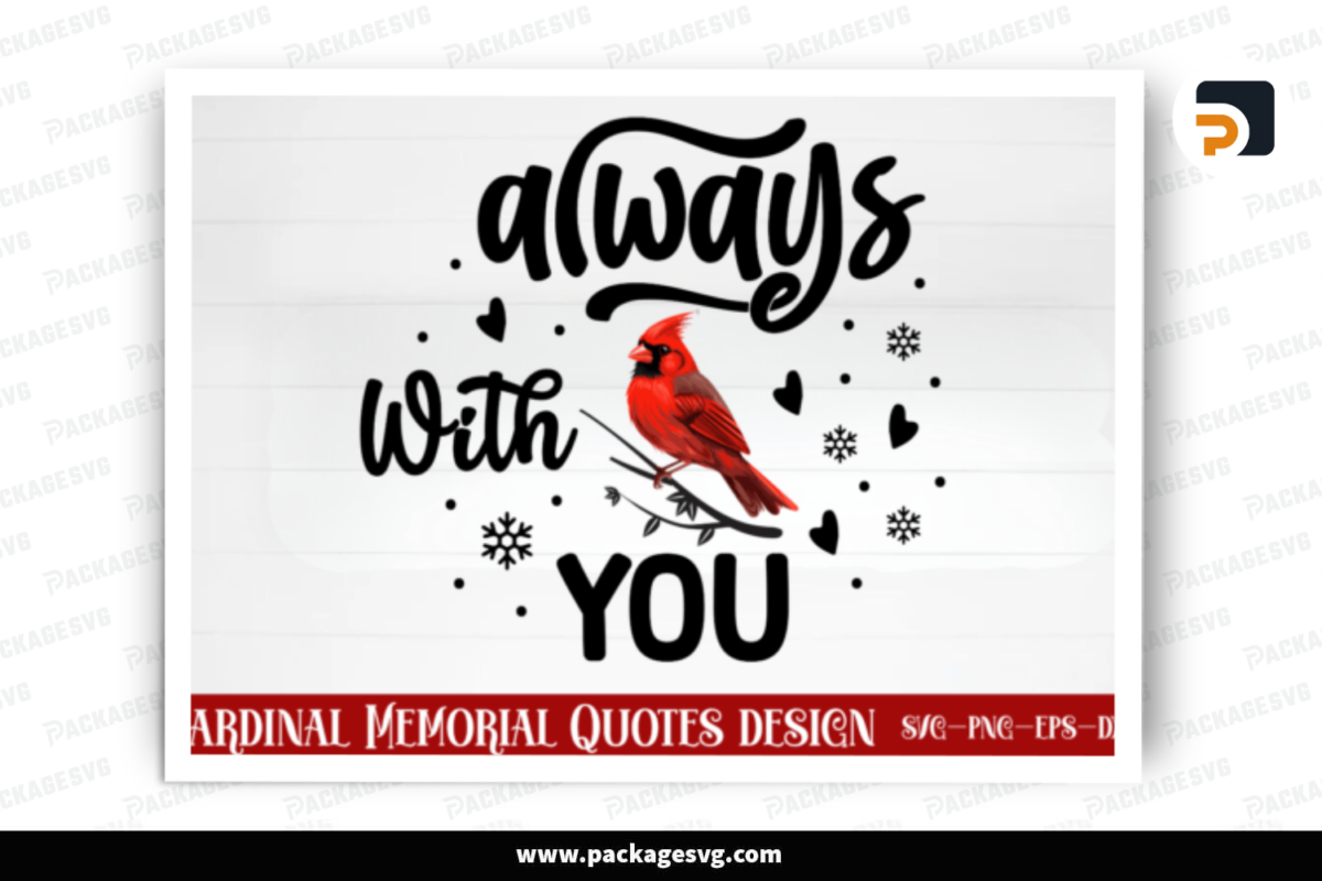 Always With You SVG Design Free Download