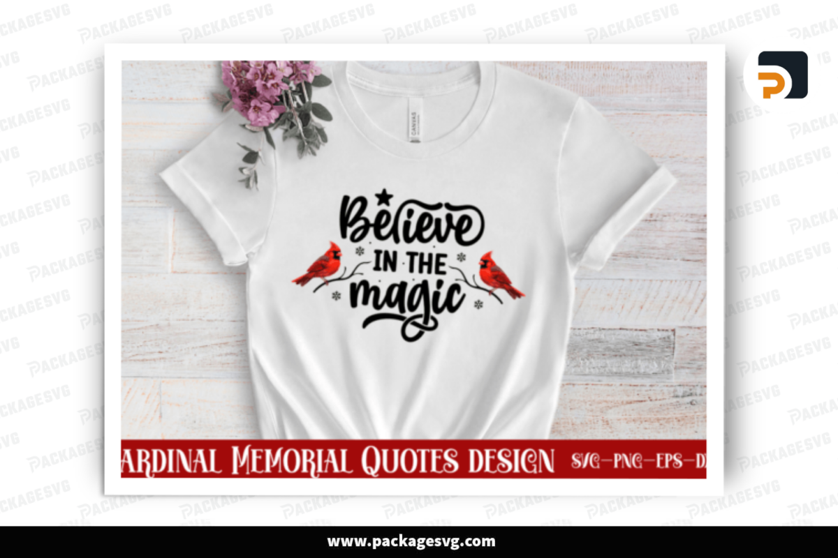 Believe In The Magic SVG Design Free Download