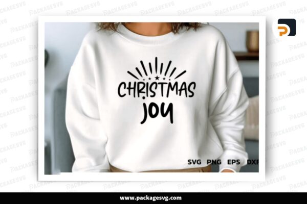 Christmas Joy, Sweatshirt SVG Design Free Download