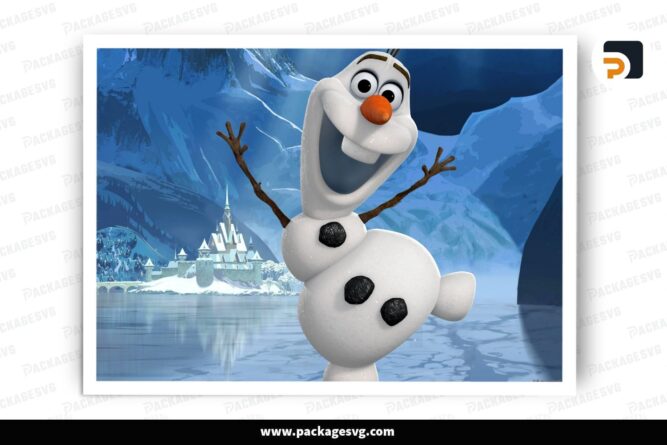 Olaf Christmas Wallpapers, Sublimation Design LPQ950IQ