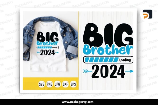 Big Brother Loading 2024 SVG, New Baby Design Files LR4DX05R (2)