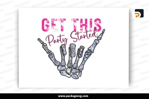Get This Party Started, Pink Tour SVG Design Free Download